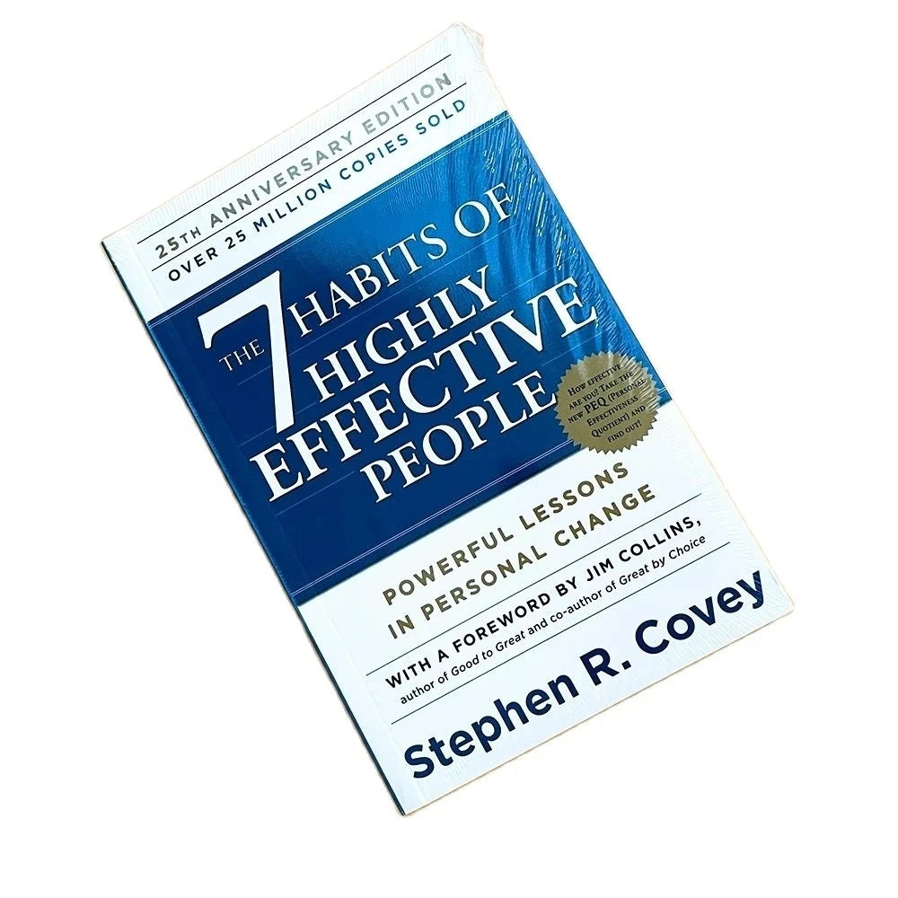 The 7 Habits of Highly Effective People English Original Book By Stephen R. Covey Professional Management Reading Book