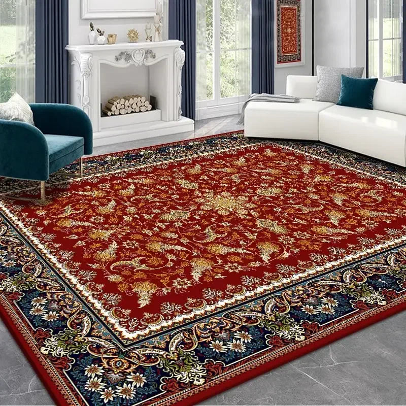 KIMLUD, Oriental Ethnic Style Carpet Living Room Decor Persian Big Size Area Rugs Bedroom Decor 200x300 Washable Non-slip Cloakroom Mats, 5 / 200x300cm 78.7x118in, KIMLUD APPAREL - Womens Clothes