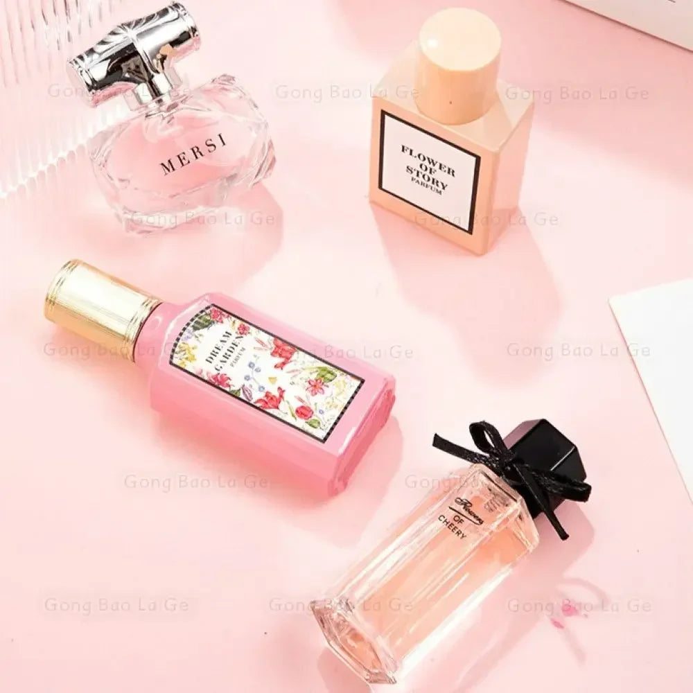 KIMLUD, Floral Scent Gift Box 110ml Four Piece Set Women Духи Fragrance Perfume Balminess Pheromone Eau De Parfum Floral Scent Toilette, KIMLUD Womens Clothes