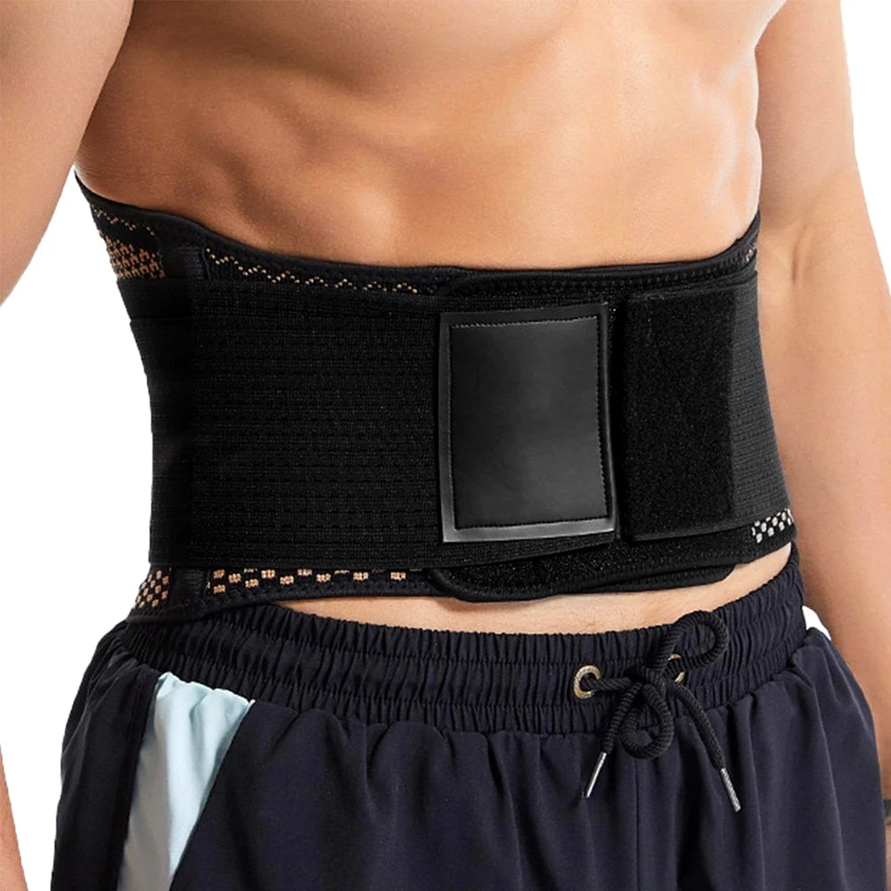 KIMLUD, Copper Back Brace for Lower Back Pain Relief,Back Support Belt Men/Women With Adjustable Black Lumbar Support Belt for Sciatica, KIMLUD Womens Clothes