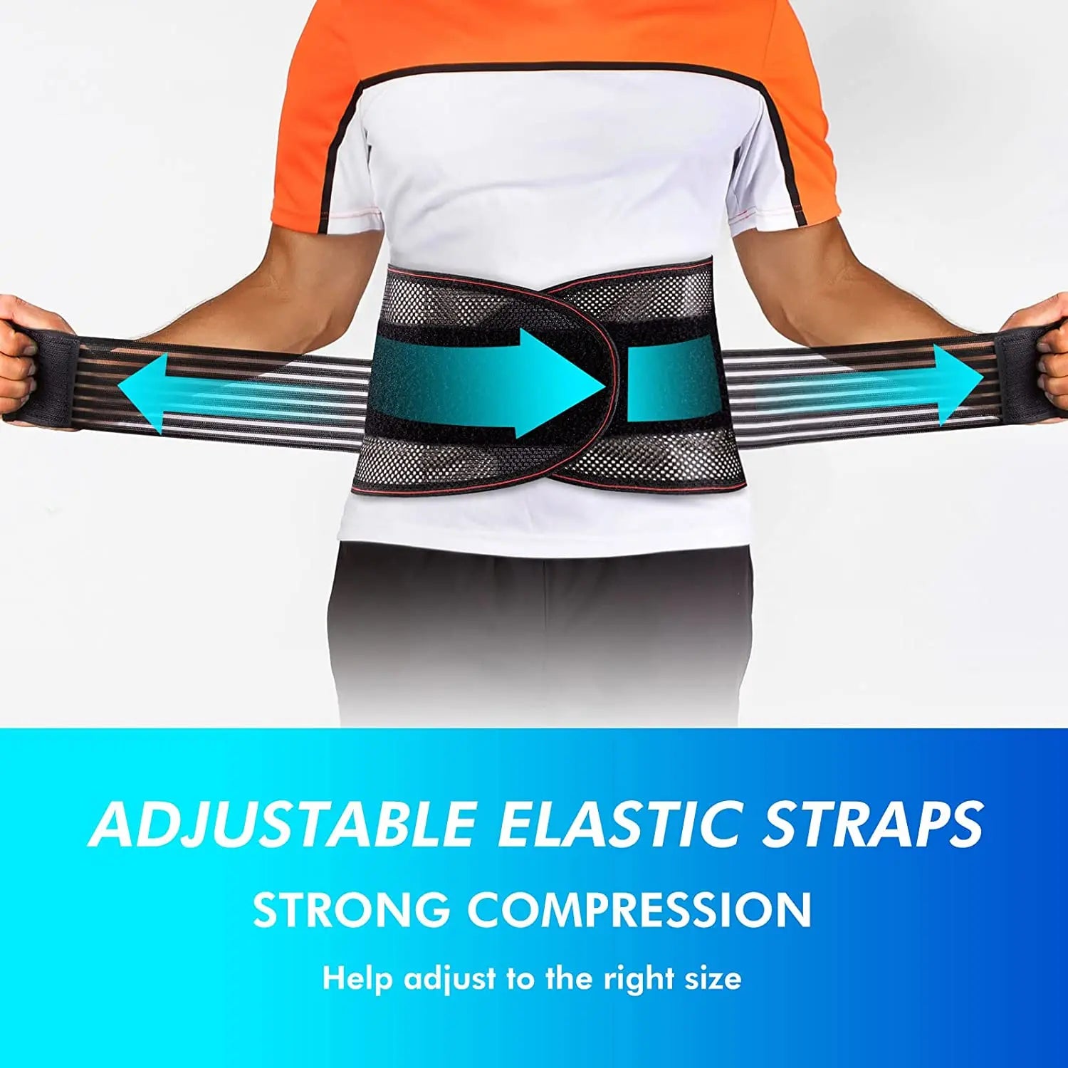 KIMLUD, Lumbar Support Waist Belt Back Brace Health Therapy Breathable Back Spine Support Corset for Disc Herniation Pain Relief, KIMLUD Womens Clothes