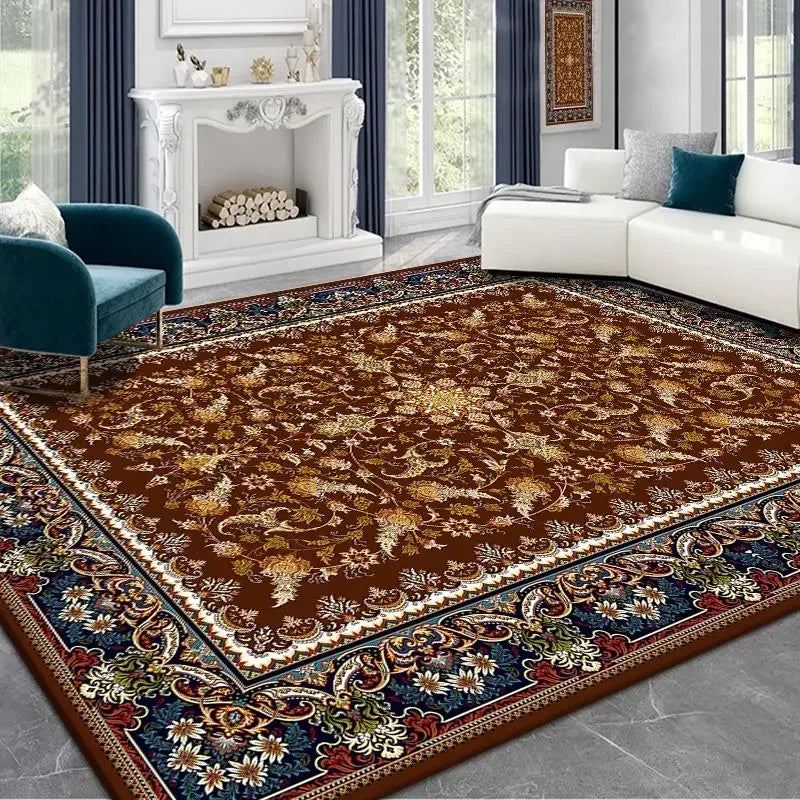 KIMLUD, Oriental Ethnic Style Carpet Living Room Decor Persian Big Size Area Rugs Bedroom Decor 200x300 Washable Non-slip Cloakroom Mats, 3 / 200x300cm 78.7x118in, KIMLUD APPAREL - Womens Clothes