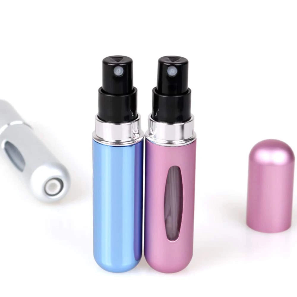 KIMLUD, Refillable Mini Perfume Bottle Portable Cosmetic Bottle Spray Bottle Atomizer Spray Container Travel Refillable Bottles 8ml /5ml, KIMLUD Womens Clothes