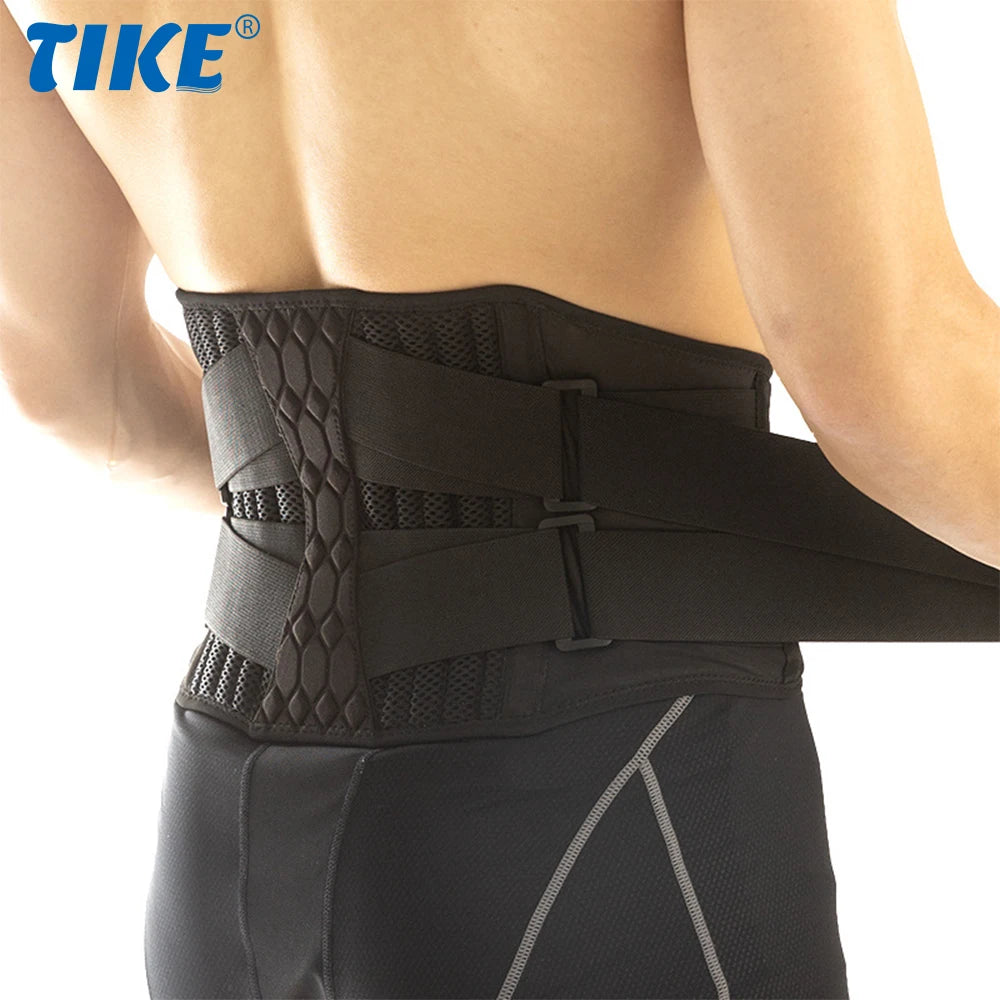 KIMLUD, TIKE Lumbar Back Braces Support Belt for Women Men,Gym Waist Trainer Belt for Back Pain Relief,Herniated Disc,Sciatica,Scoliosis, KIMLUD Womens Clothes