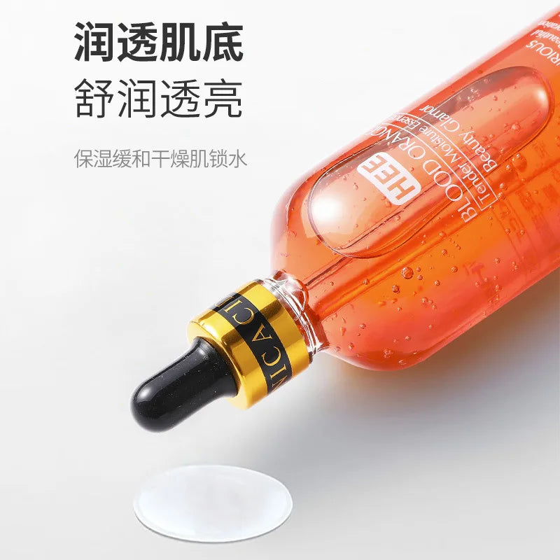 100ml Blood Orange Vitamin C Facial Essence Revitalizing Moisturizing Lifting Firming Brightening Skin Tone Nicotinamide Serum