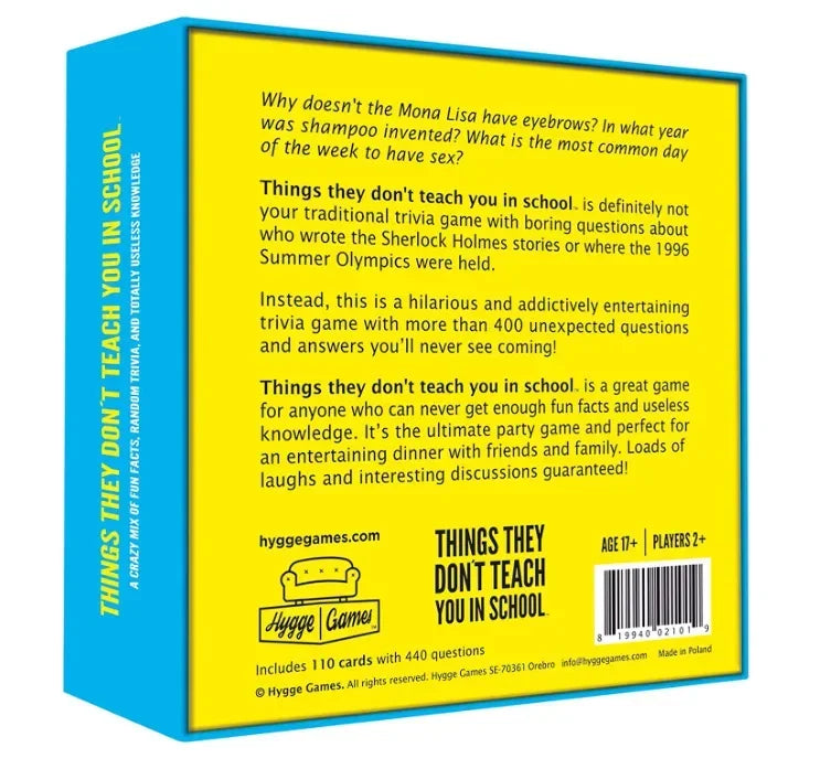 I Should Have Known That! Trivia Game Green Board Game 110 Cards With 400 Questions About Things That You Should Know Card Game