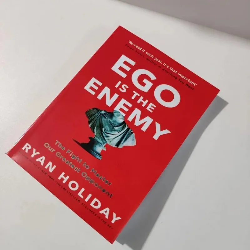 EGO IS THE ENEMY By Ryan Holiday Paperback Novel #1 New York Times Bestseller Book