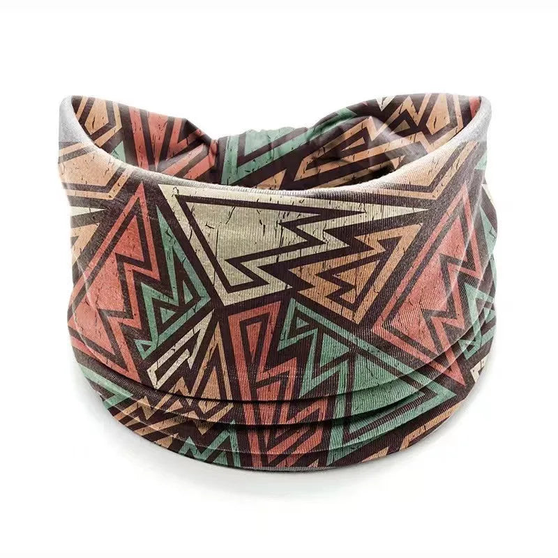 KIMLUD, New African Pattern Print Wide Headband for Women Twist Style Hair Bandanas Head Wrap Elastic  Headwear Turban Girls Accessories, 24, KIMLUD APPAREL - Womens Clothes