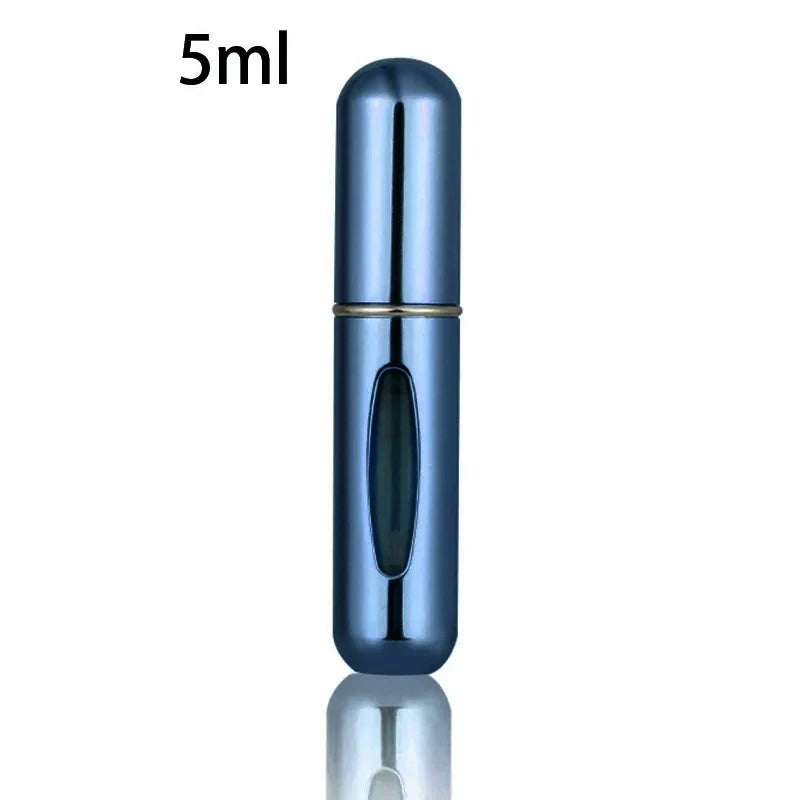 KIMLUD, Refillable Mini Perfume Bottle Portable Cosmetic Bottle Spray Bottle Atomizer Spray Container Travel Refillable Bottles 8ml /5ml, 5ml Bright Blue, KIMLUD APPAREL - Womens Clothes