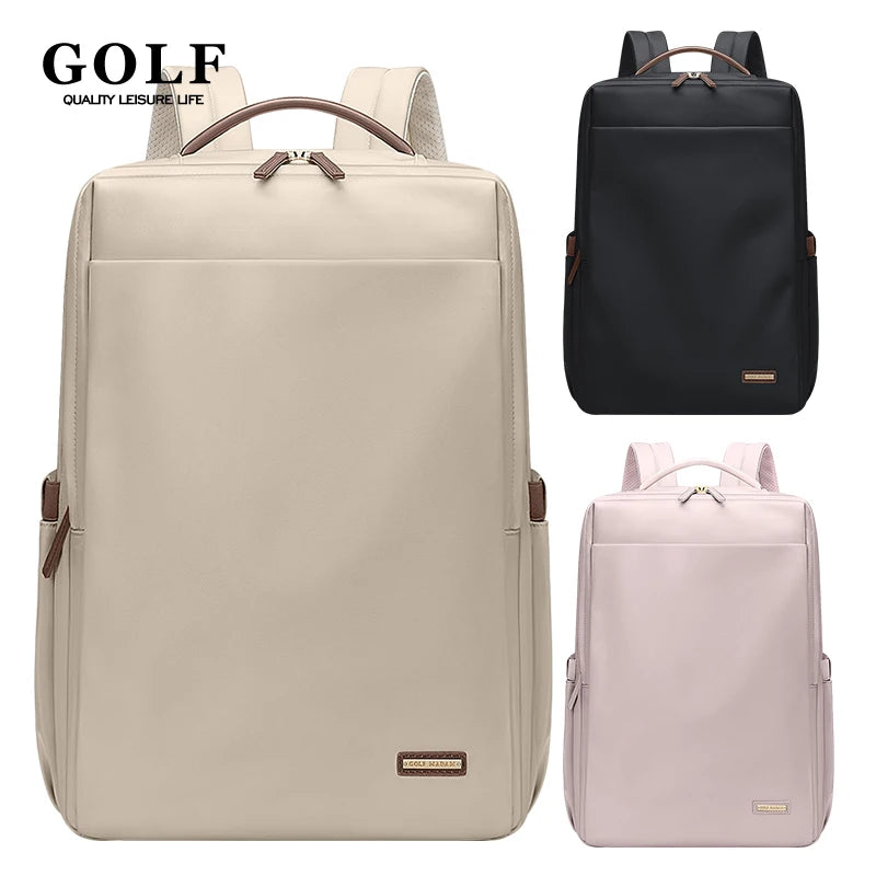 GOLF Women's Backpack Bags 2024 School Backpacks 17 3 inch Laptop Back Pack Bag for Woman Lightweight Waterproof Office Travel