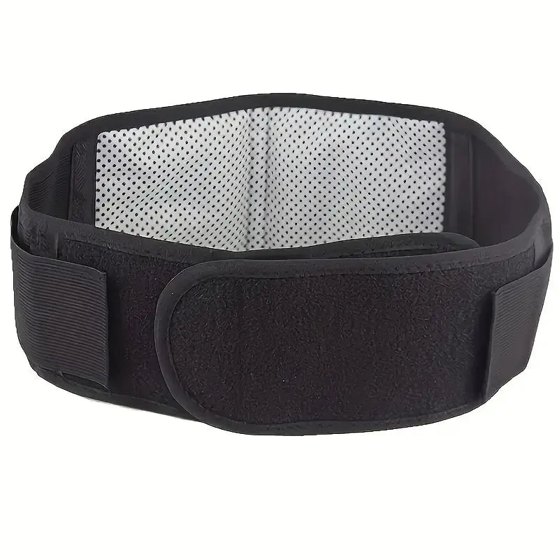 Adjustable Waist Belt Brace Self Heating Magnetic Back Waist Support Belt Lumbar Brace Massage Band - KIMLUD