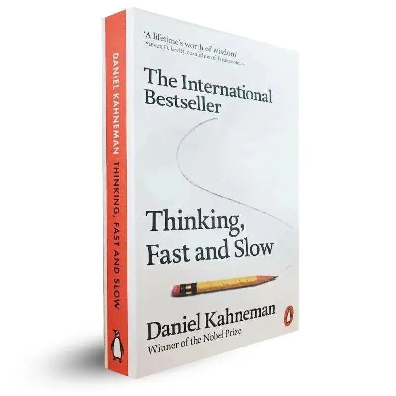 1 Book Thinking Fast and Slow By Daniel Kahneman A Lifetimes Worth of Wisdom Economic Management Books - KIMLUD