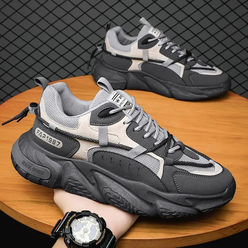 KIMLUD, 2023Men's Tennis Shoes New Casual Sports Shoes Spring and Autumn Men Breathable Wear-resistant Running Shoes кроссовки мужские, KIMLUD Womens Clothes