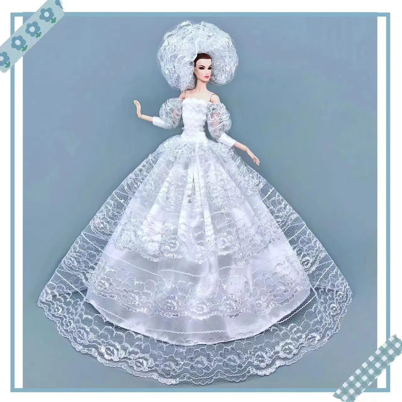 KIMLUD, handmade Clothes for barbie dress for barbie Clothes evening dress doll for barbie accessories wedding dresses clothes lot dolls, see chart24, KIMLUD APPAREL - Womens Clothes