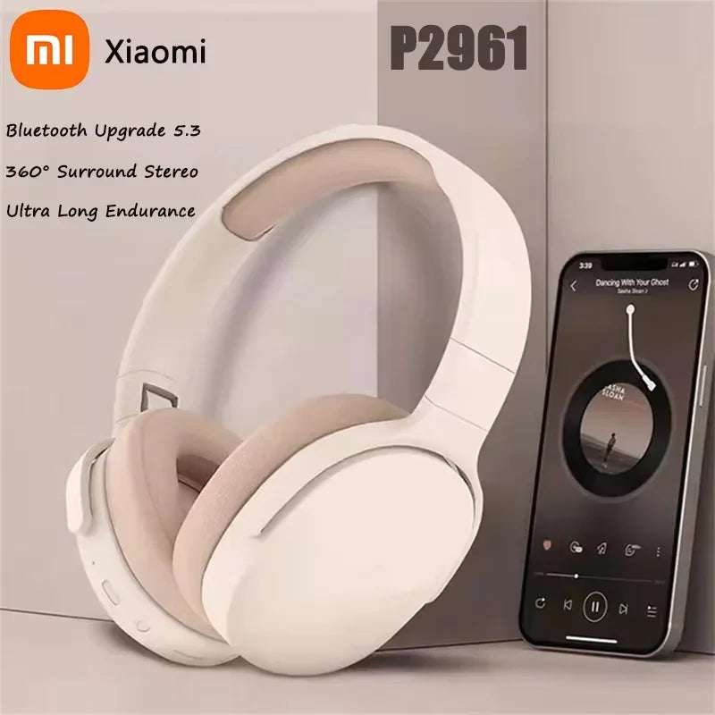 KIMLUD, Xiaomi P2961 Wireless Headphones Bluetooth 5.3 Earphone Stereo HIFI Headset Game Earbuds With Mic For Samsung iPhone 2024 New, KIMLUD Womens Clothes