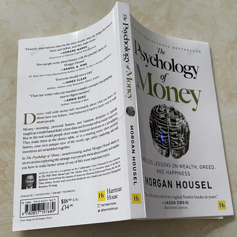 The Psychology of Money: Timeless Lessons on Wealth, Greed, and Happiness Finance Books for Adult