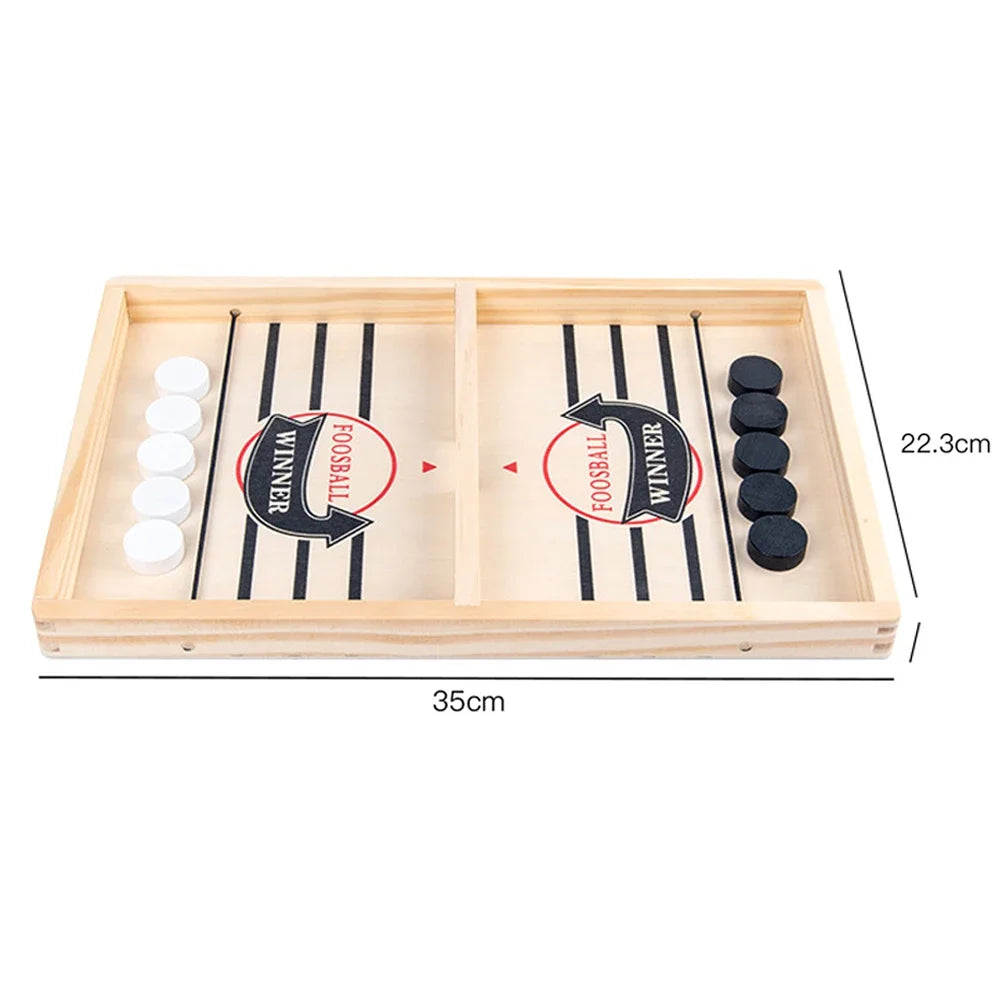 Fast Sling Puck Board Game Table Hockey Foosball Winner Party Family Interactive Toys For Children Adult Desktop Battle Gifts