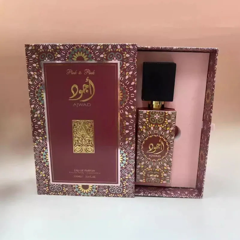 Lattafa AJWAD perfumes Arab Middle East Dubai men and women perfume high-end gift box packaging 100ml