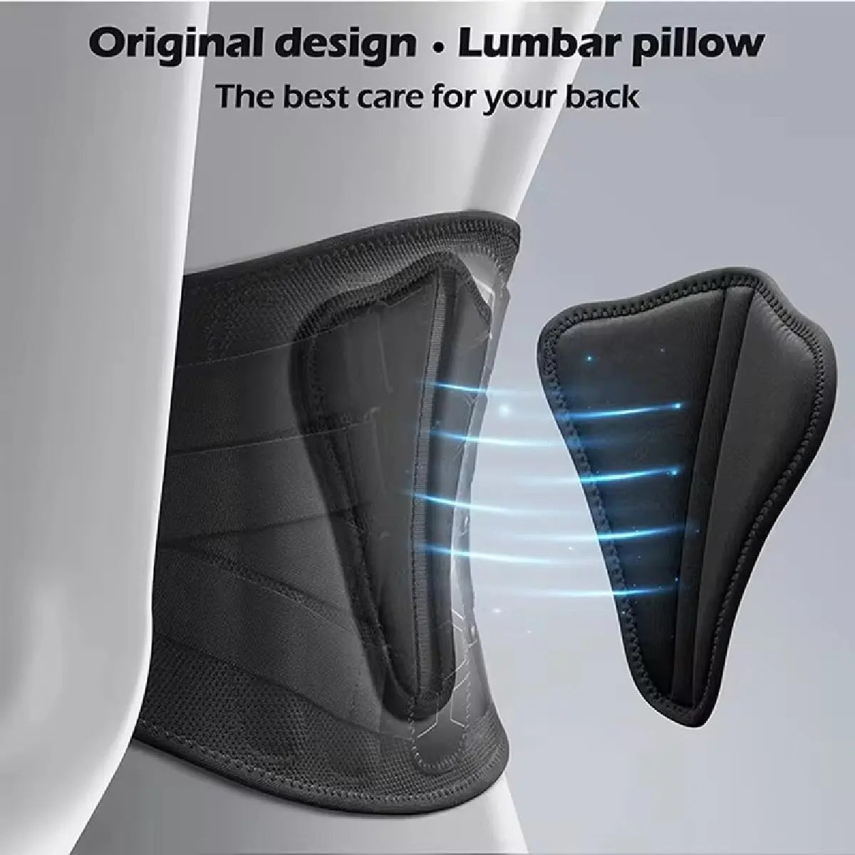 KIMLUD, Sports Belts Lower Back Brace Lumbar Support Belts Ergonomic Design Suitable for Herniated Discs Sciatica for Men&Women, KIMLUD Womens Clothes