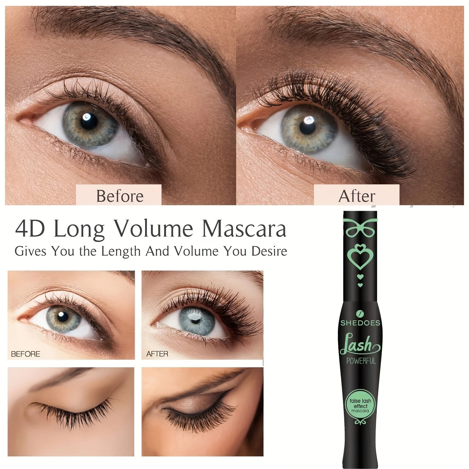 Lengthening mascara