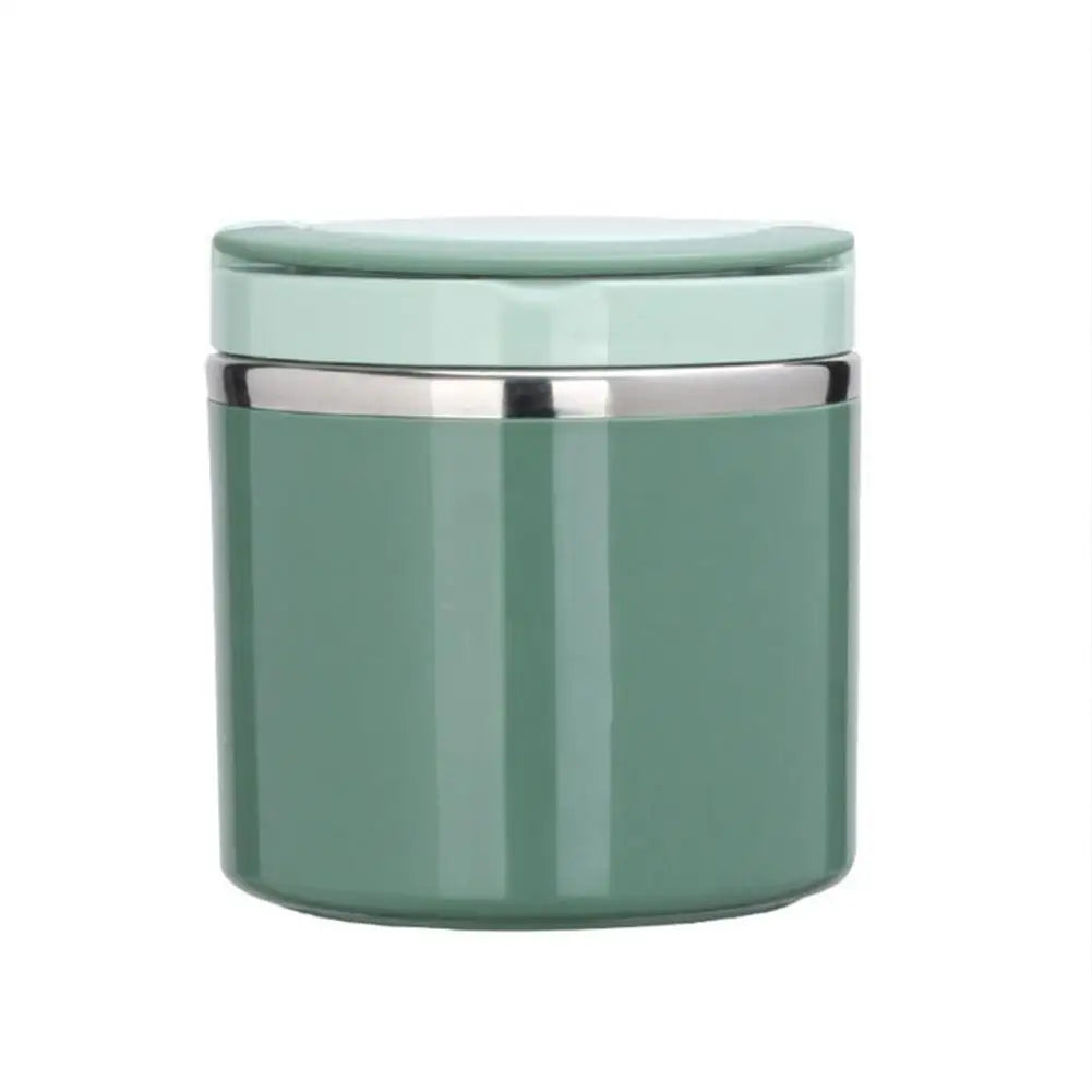 KIMLUD, Soup Thermos Food Jar Insulated Lunch Container Bento Box for Cold Hot Food Food Flask Stainless Steel Lunch Box With Handle, green / 630ml, KIMLUD APPAREL - Womens Clothes