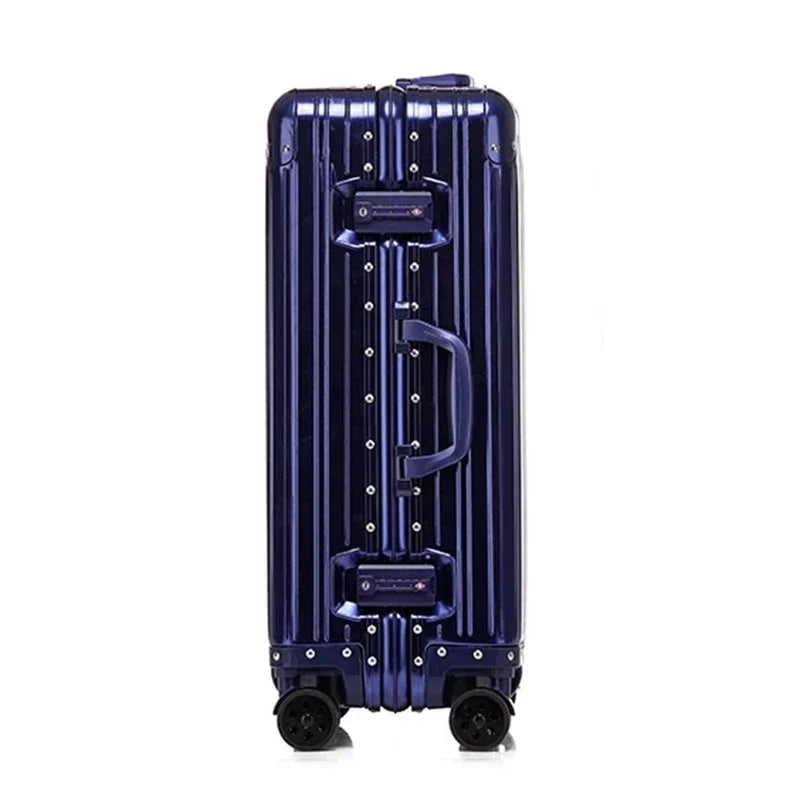 New Fashion Case 20“24''26''29 Inch Aluminum Suitcase Alloy Trolley Case Universal Luggage Men Women's Travel Offers With Wheels