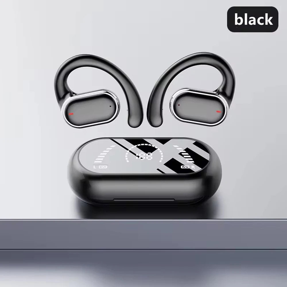 2024 OWS Earhook Earphones Bluetooth 5.3 Low Latency Gaming Sport Headset Waterproof HiFi Stereo Noise Reduction Earbuds