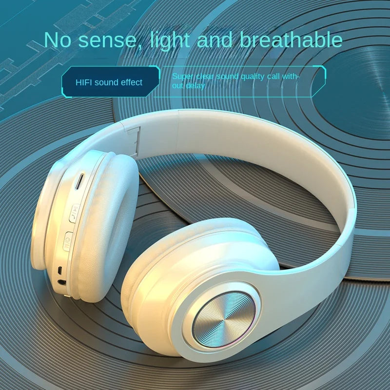 XIAOMI Mijia Head-mounted Wireless Bluetooth Headphones With Mic Noise Cancelling Headsets Stereo Sound Sport Gaming Earphones