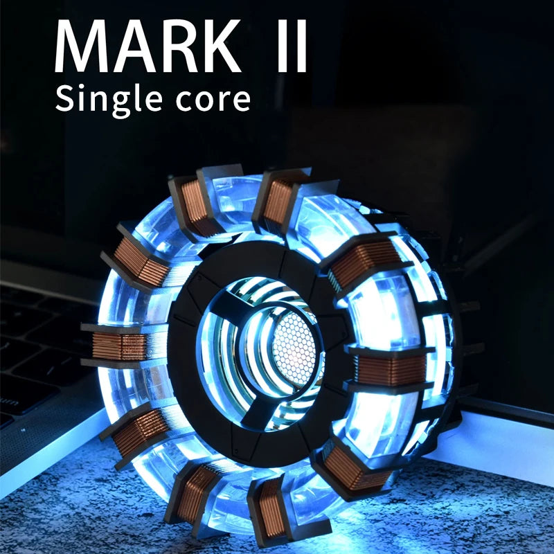 Alloy Reactor Chest Light 1/1 Ark Electromagnetic Core USD The First Avengers Iron Man Mk1 Iron Man Peripheral Model Gift