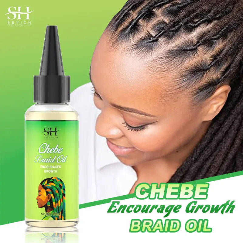 New Chebe Braid Hair Growth Oil African Fast Hair Strengthener Anti Hair Loss Treatment Products Braid Anti Breaking Hair Care