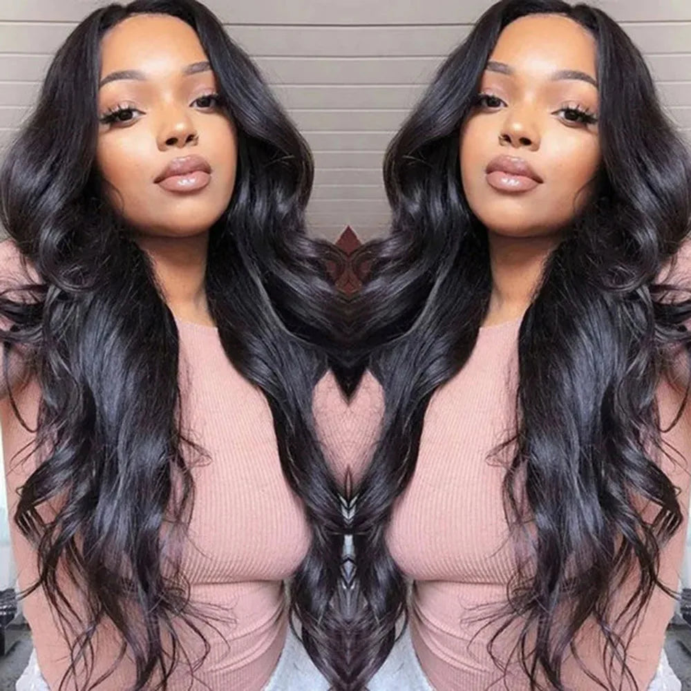 U V Part Wig Human Hair Body Wave Human Hair Wigs No Leave Out No Glue Brazilian Remy U Part Human Hair Wave Wigs for Women