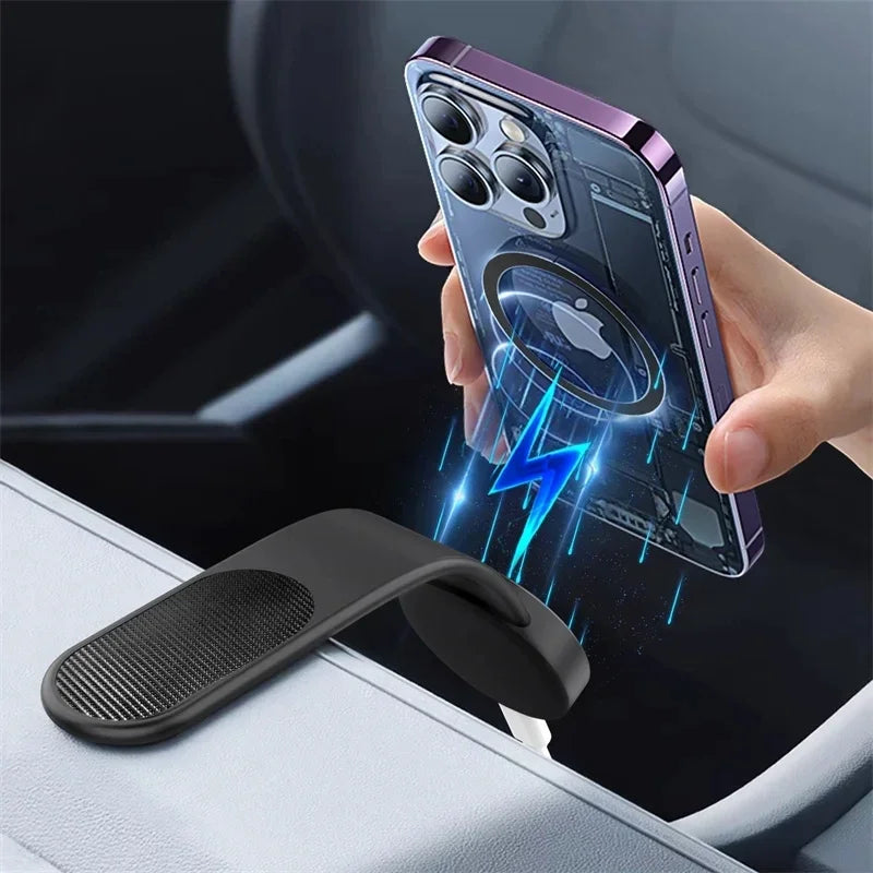 Magnetic Car Phone Holder Mount Magnet Mobile Car Bracket Dashboard Stand Support In Car For Macsafe iPhone 15 14 13 12 Pro Max