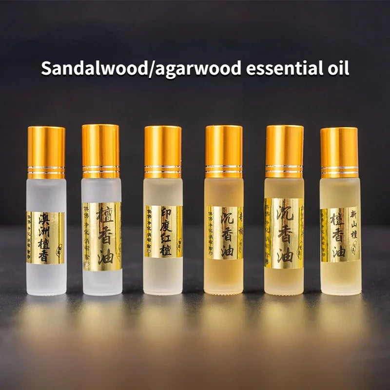 Sandalwood/Agarwood Essential Oil Soothing Ritual Buddha/For Buddha/maintenance Buddha Beads/daub Natural Aromatherapy Material