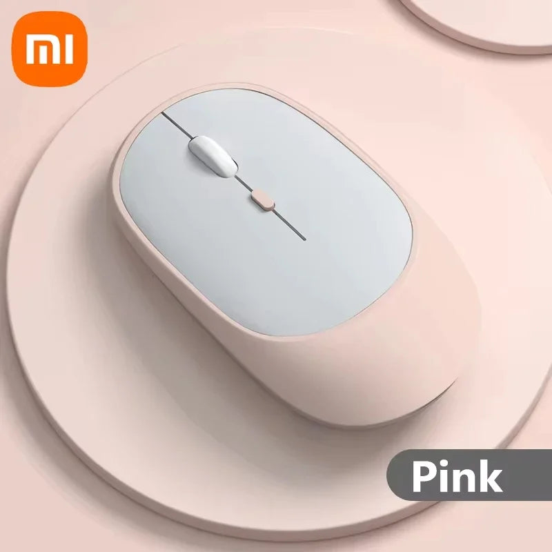 Xiaomi Wireless Mouse Bluetooth-compatible 2.4G Silent Mice Adjustable DPI Ergonomic Design USB Rechargeable Gaming Office Mouse