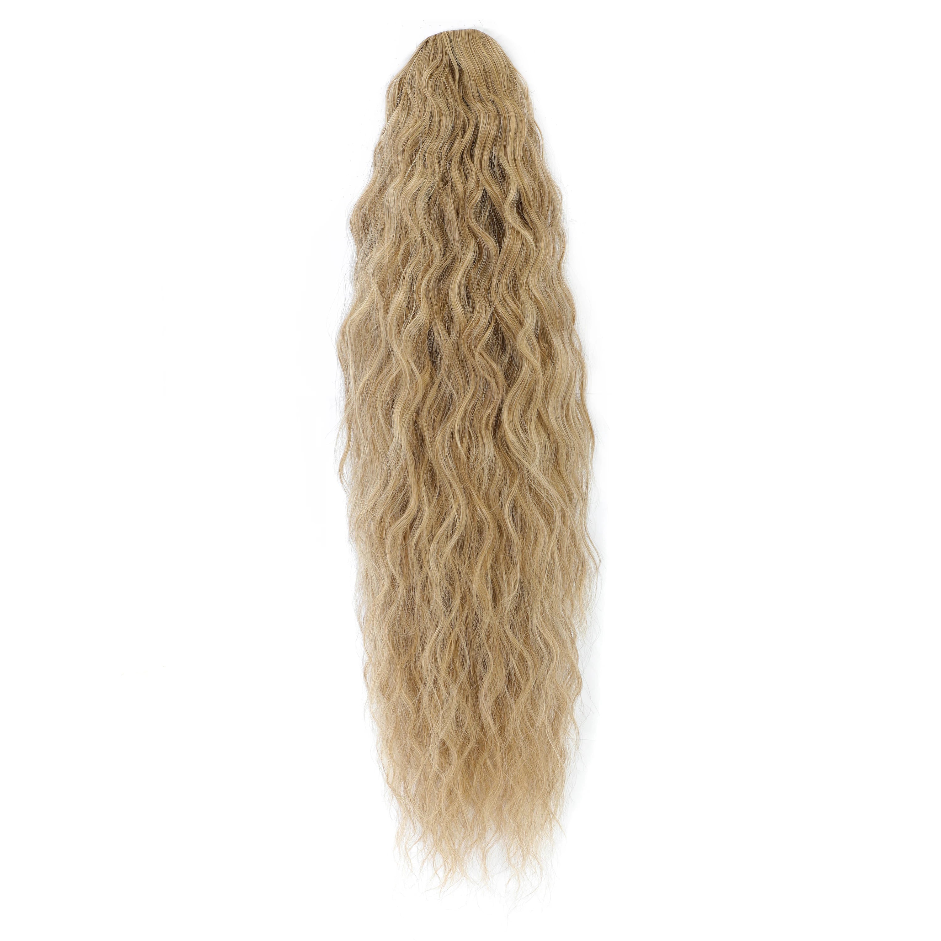 Gladys Water Wave Ponytail Free Shipping Heat Resistant Synthetic Fiber Curly Drawstring Ponytai Hair Extension for Black Women