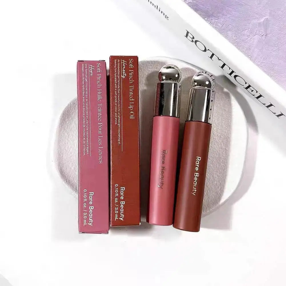 Rare Beauty Soft Pinch Tinted Lip Oil Liquid Lipstick Moisturizing Long-lasting Water-locking Liquid Blush Dual-use Lip Glaze