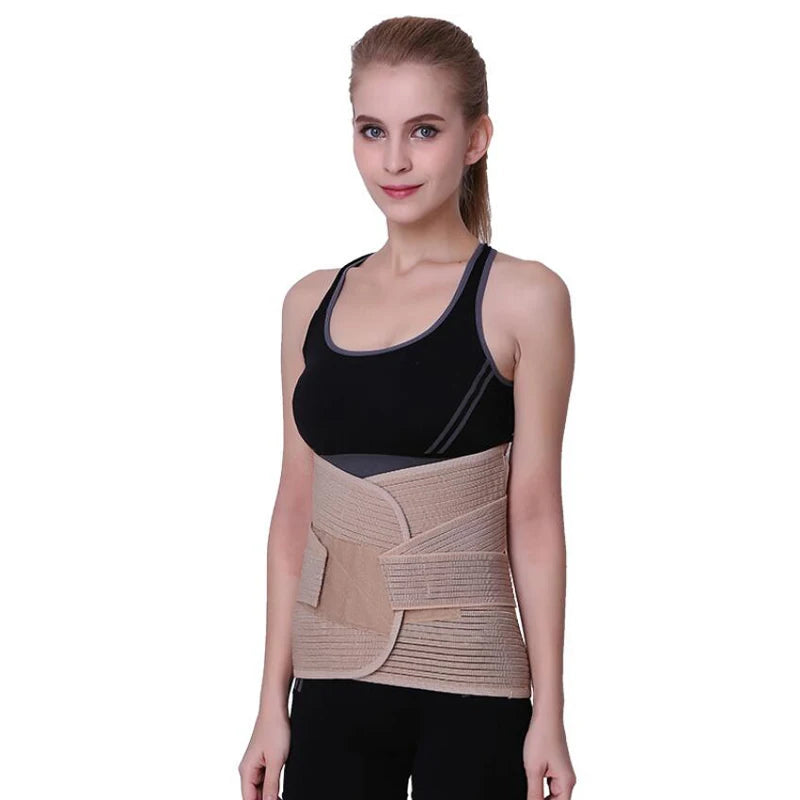 Back Support Belt For Back Pain Lumbar Support Waist Brace Waist Support Corset Trimming Belly Fat and Slim Waist - KIMLUD