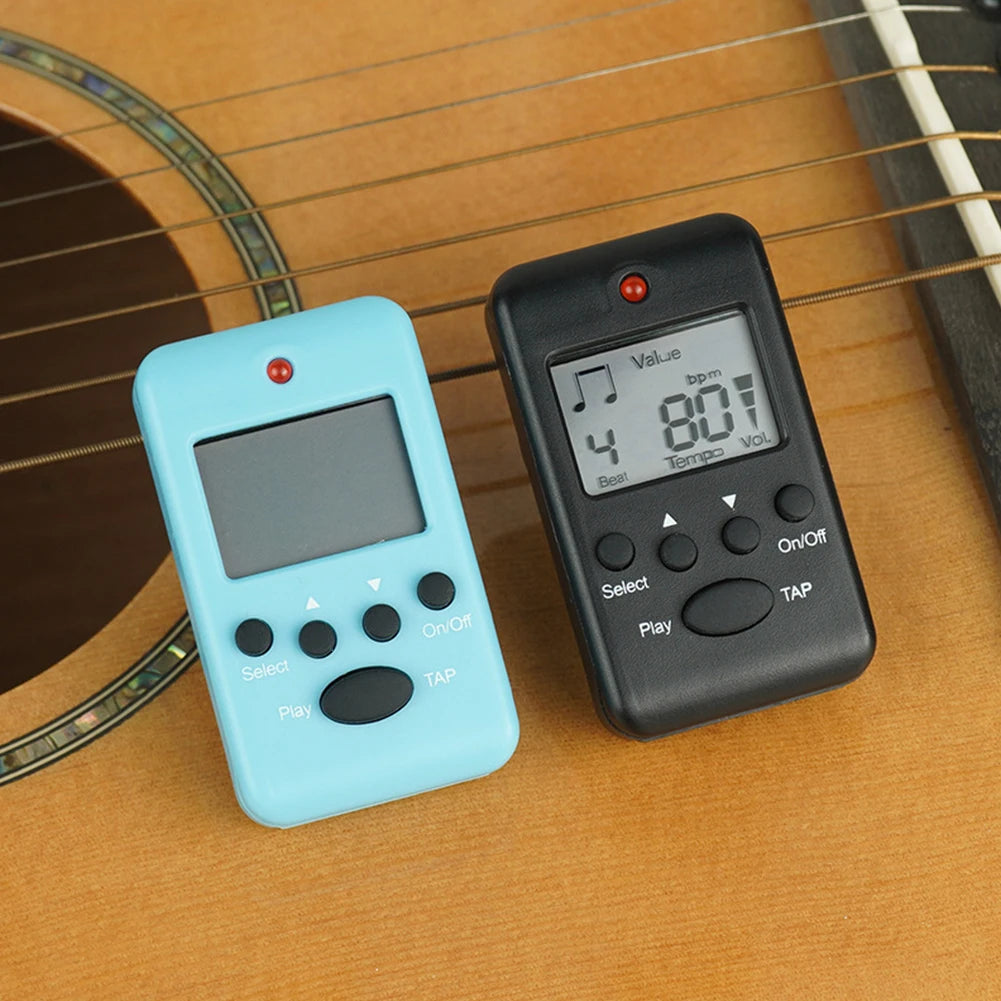 Electronic Metronome Portable Pocket Metronome Loud Sound Tempo Metronome Mini Metronome for Piano Guitar Flute Drum