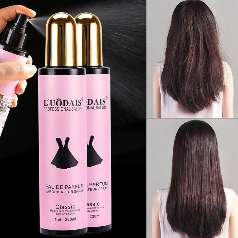 KIMLUD, 220ml Golden Lure Feromone Hair Spray Hair Care Leave-in Hair Hair Lasting Spray Perfume Dry Fragrance Improve Long Frizzy T9G8, KIMLUD Womens Clothes