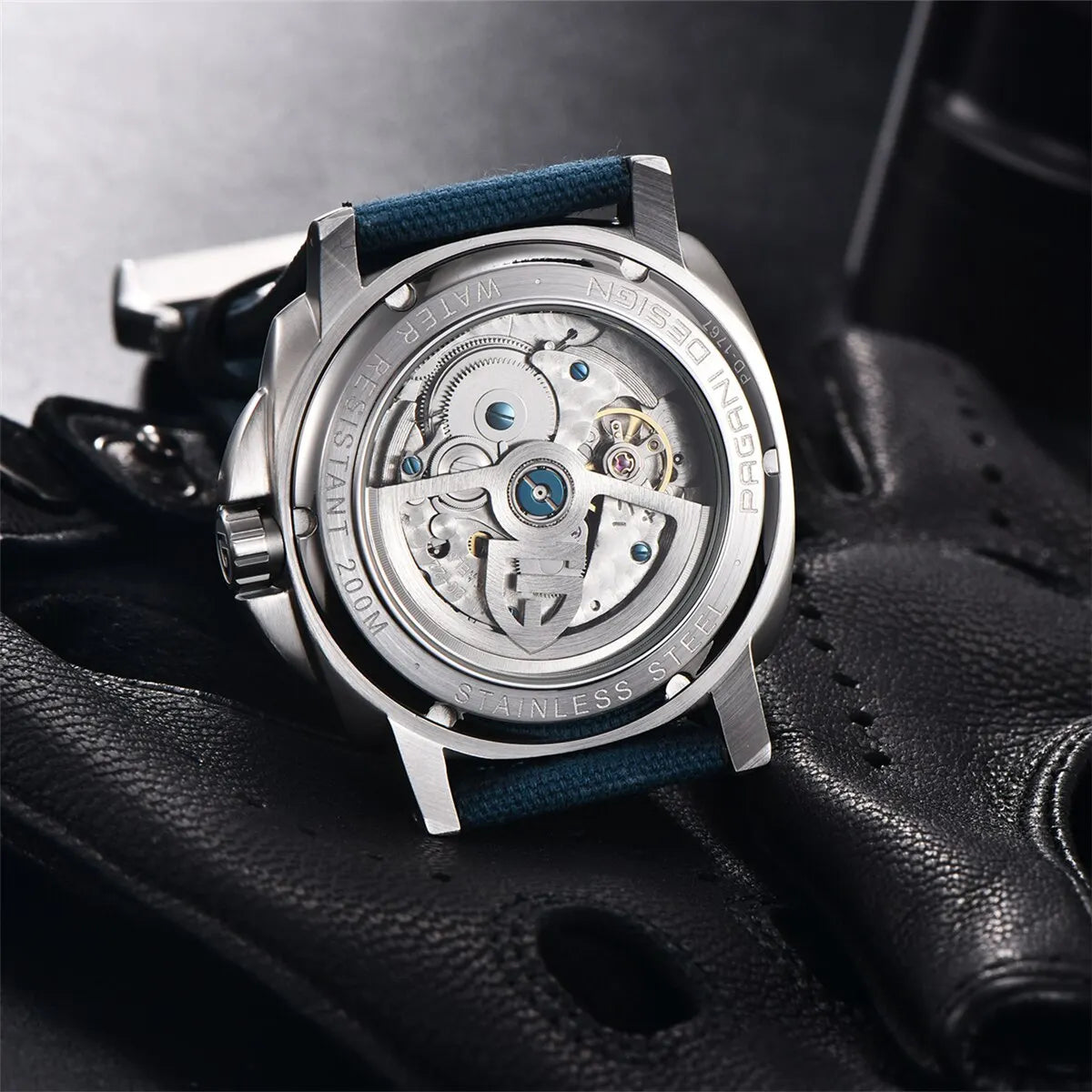 PAGANI Design New Men Automatic Mechanical Watches Diver Watch For Top Brand Luxury 200M Waterproof AR Sapphire Watch for Men