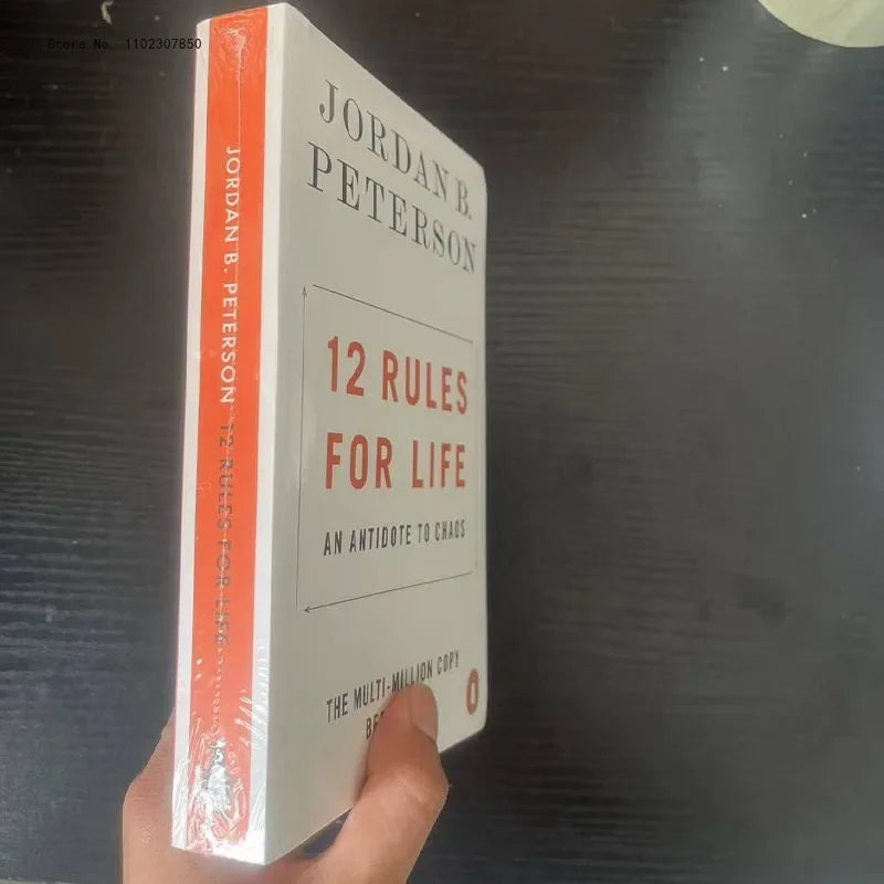 12 Rules for Life:An Antidote To Chaos By Jordan B. Peterson English Reading Books - KIMLUD