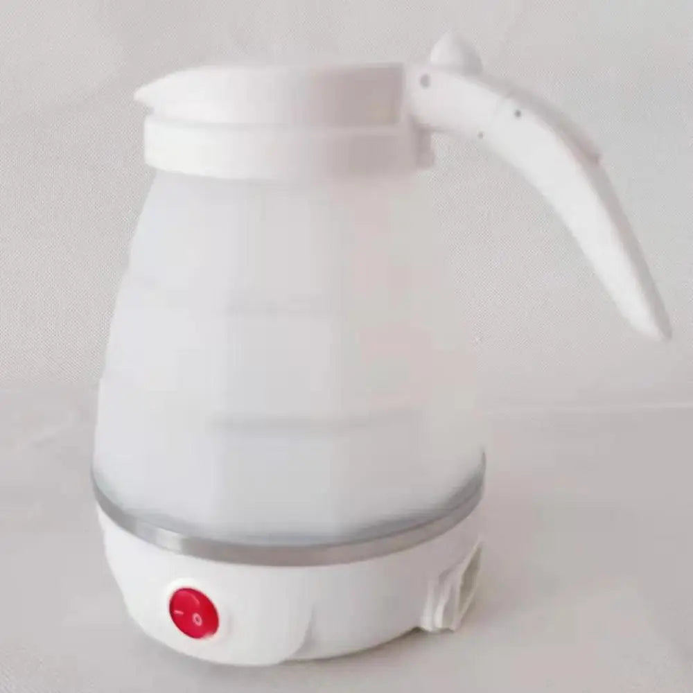 Foldable And Portable Teapot Water Heater 0.6L 600W Electric Kettle For Travel And Home Tea Pot Water Kettle Silica Gel