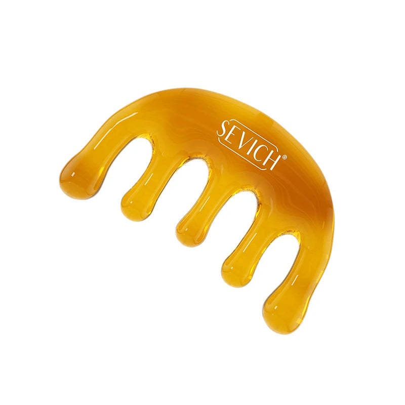 Sevich India Herbal Hair Growth Oil And Scalp Massager Comb Tool Set Ayurvedic Adivasi Fast Regrowth Thicken Serum Hair Growing