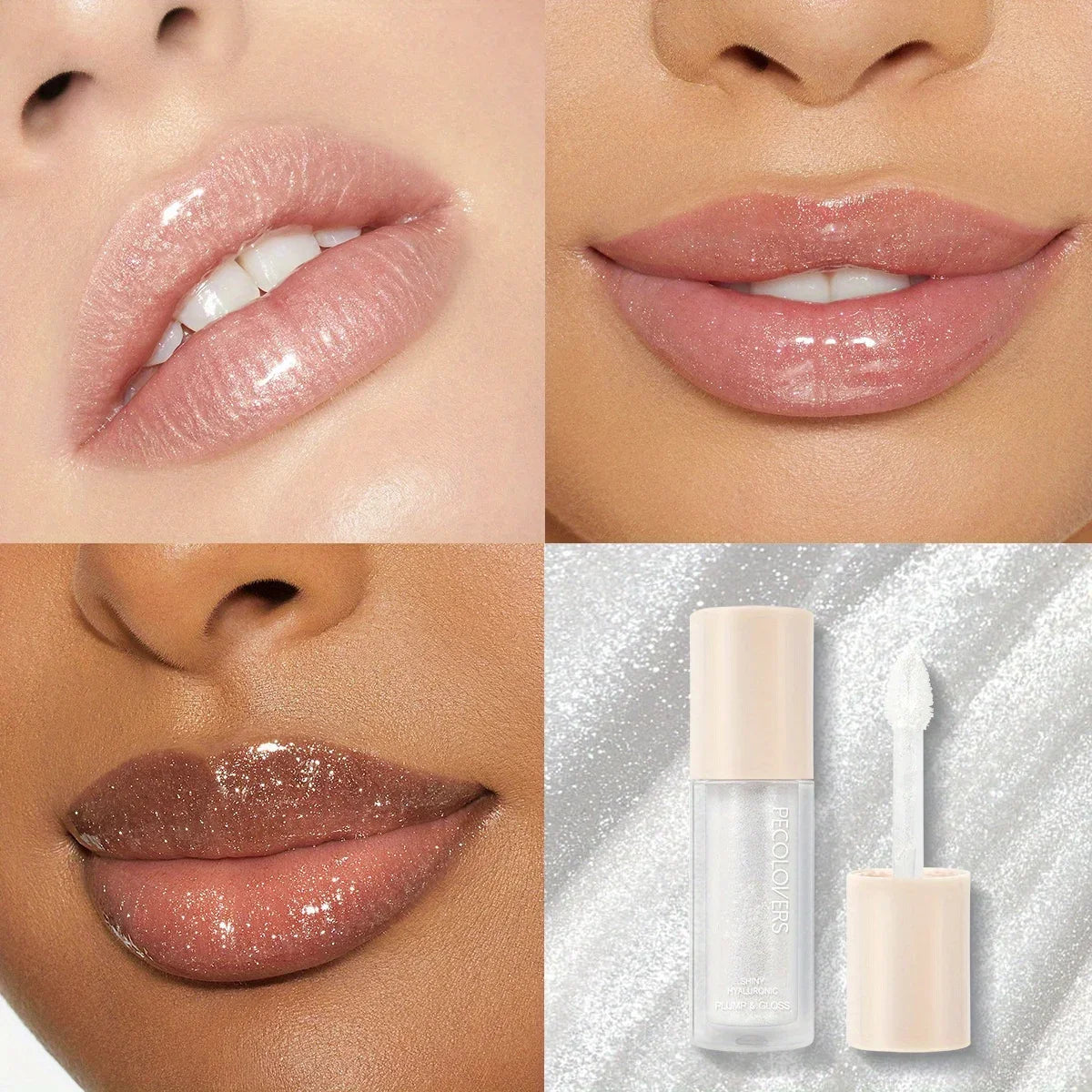 Moisturizing And Lip Lacquer Sparkling Lip Gel Lip Gloss Shiny And Glittery Glass Lips Daily Makeup Water Glossy Lip Color