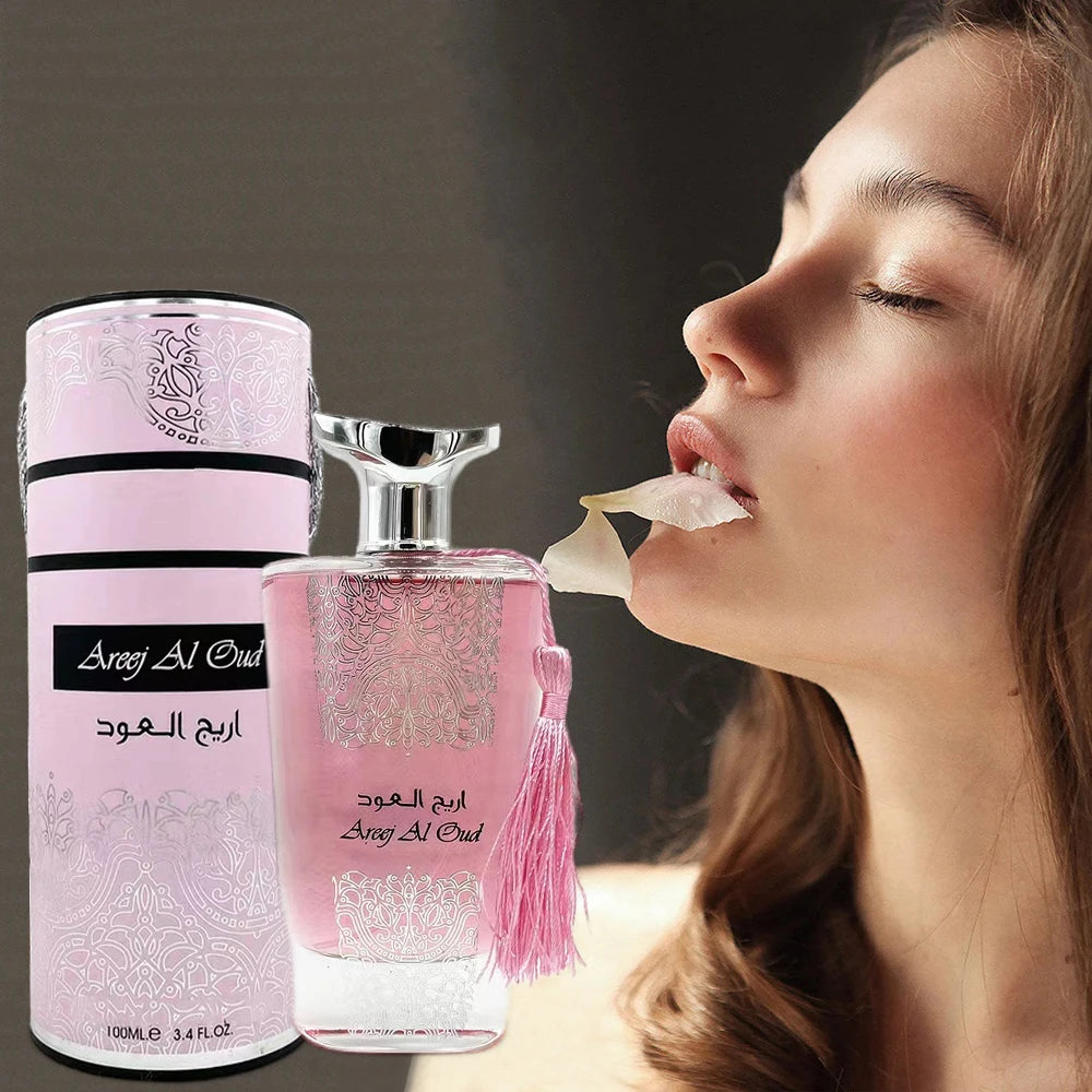 Arabic Style Women Perfume Body Spray 100ml Le Parfum Colognes Plant Floral Scent Pheromone Lasting Fragrance Perfumes Feminino