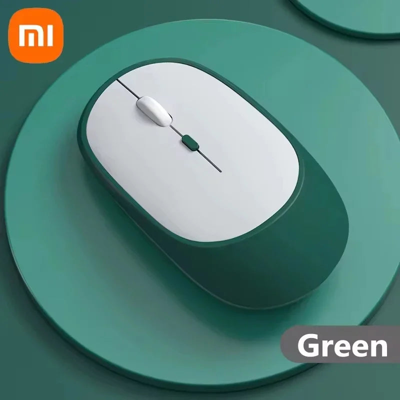 Xiaomi Wireless Mouse Bluetooth-compatible 2.4G Silent Mice Adjustable DPI Ergonomic Design USB Rechargeable Gaming Office Mouse