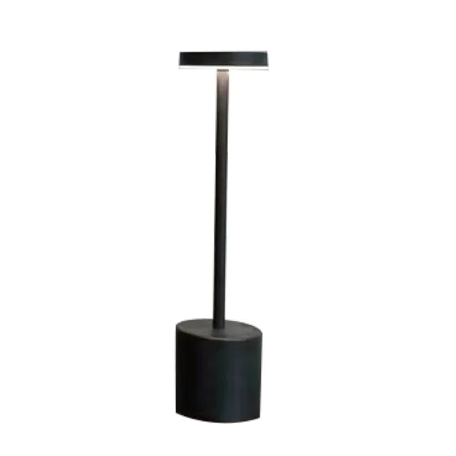 LED Rechargeable Touch Metal Table Lamp Writing Lamp Bedside Creative Ambient Lights Bar Outdoor Decoration Night Lightings 2024