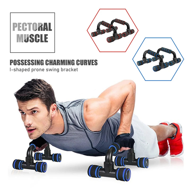 1 Set Push-up Training Board Multifunction Bracket Men's Auxiliary Appliance Home Fitness Artifact Flat Support Bodybuilding