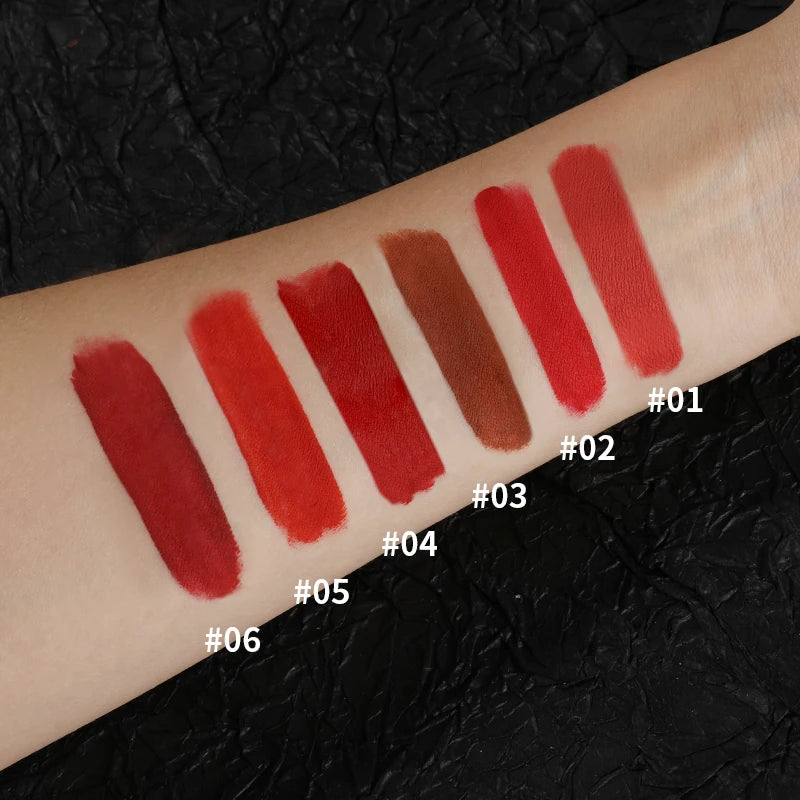 Matte Velvet Liquid Lipstick Lasting Easy Color Waterproof Moisturizing  Not Easy To Stick Cup Lip Glaze