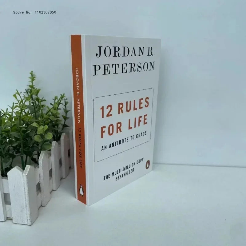 12 Rules for Life:An Antidote To Chaos By Jordan B. Peterson English Reading Books - KIMLUD